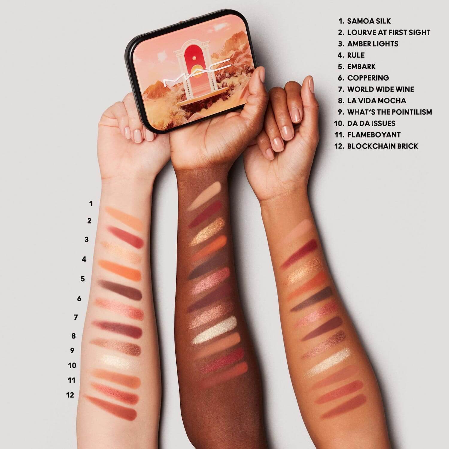 CONNECT IN COLOUR: FUTURE FLAME (PALETA DE SOMBRAS PARA OJOS)